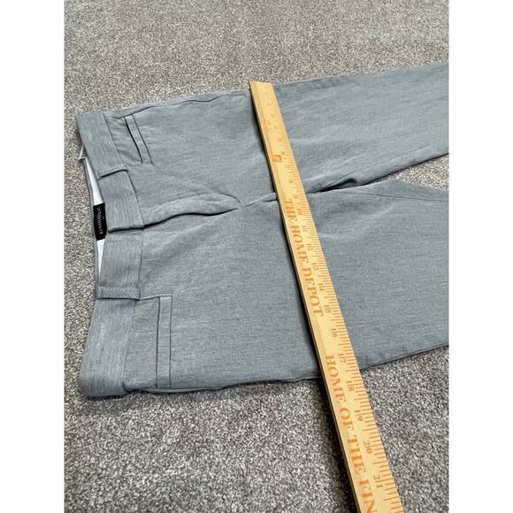 Banana Republic womens sloan straight pants sz 8 gray business casual pants - Picture 9 of 12